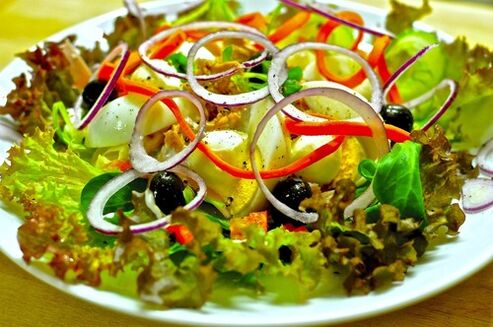 salade de légumes pour maigrir