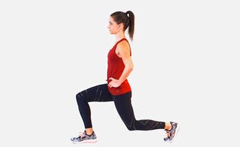 Les fentes sont un exercice efficace pour renforcer les muscles des jambes. 